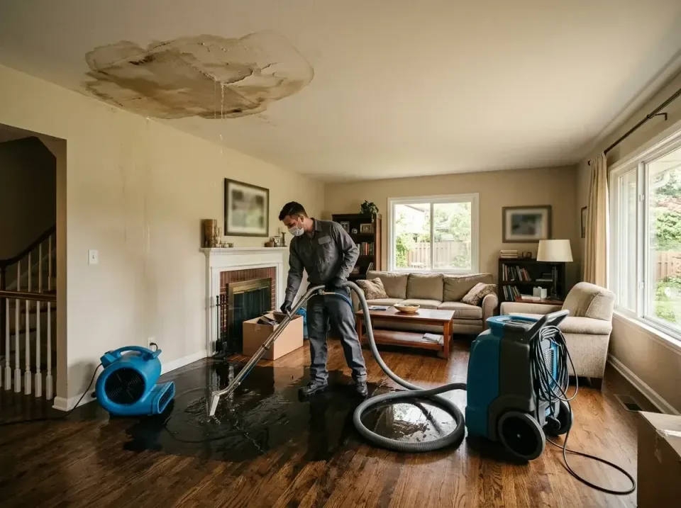attic-pipe-burst-ceiling-drip-008 — frequently asked questions, Water Damage Restoration & Carpet Care in Holly Hill, FL